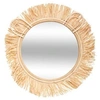 Image de - Miroir Rond Enfant "Sweet Safari" 38cm Naturel