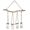 Image de Créateur d'intérieur - Suspension Murale "4 Fleurs Séchées" 53cm Naturel