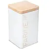 Image de - Boîte à Farine "Scandi" 18cm Blanc