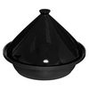 Image de Plat à tajine "céramique" 30cm noir