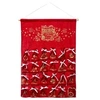 Image de Fééric Lights and Christmas - Décoration de Noël Calendrier "Vintage" 65cm Rouge