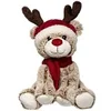 Image de Fééric Lights and Christmas - Peluche Enfant Renne Bonnet Etoile 35cm Naturel