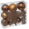 Image de Fééric Lights and Christmas - Kit 18 Pièces Déco de Noël "Colorama" 23cm Bronze