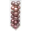 Image de Fééric Lights and Christmas - Lot de 18 Boules de Noël "Colorama" 3cm Rose