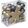 Image de Féérie Lights & Christmas - Kit de décoration pour sapin de Noël - 44 Pièces - Thème paillettes