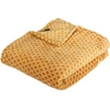 Image de Plaid Flanelle Imprimé Otto - 125 x 150 cm - Ocre