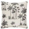 Image de Créateur d'intérieur - Housse de Coussin "Palm" 40x40cm Noir & Blanc