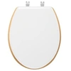 Image de - Abattant WC Design "Modern" 46cm Blanc