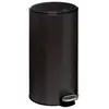 Image de - Poubelle de Cuisine en Métal "Delta" 30L Noir