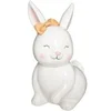 Image de - Tirelire Enfant Lapin 22cm Blanc