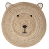 Image de Tapis jute tête d'ourson D100