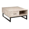 Image de Table basse Ajay bois blanchi
