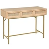 Image de Console Rayo cannage rotin 3 tiroirs
