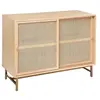 Image de Créateur d'intérieur - Buffet 2 Portes Cannage "Rayo" 100cm Naturel