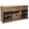 Image de Buffet 2 portes coulissantes 4 tiroirs Danik