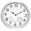 Image de Créateur d'intérieur - Horloge Murale Design "Outdoor" 40cm Argent