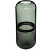 Image de Créateur d'intérieur - Vase Rond Design en Verre "Line" 25cm Gris