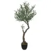 Image de Créateur d'intérieur - Plante Artificielle en Pot Olivier 140cm Vert & Noir