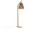 Image de Lampadaire articulé Palm naturel H158