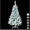 Image de Sapin de Noël 150 cm vert floqué blanc