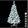 Image de Sapin de Noël 180 cm vert floqué blanc