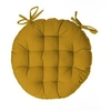 Image de Créateur d'intérieur - Galette de Chaise Ronde Leana 38cm Ocre