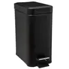 Image de - Poubelle de Salle de Bain "Rectangle" 5L Noir