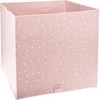 Image de - Bac de rangement étoile - Rose - 29 x 29 cm.