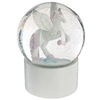 Image de - Boule à Neige en Verre "Licorne" 13cm Blanc