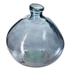 Image de Créateur d'intérieur - Vase Rond en Verre Recyclé "Ballon" 22cm Orage