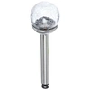 Image de Garden Sweet Light - Balise Solaire En Inox "Craquelé" 42cm Argent