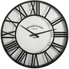 Image de Horloge pendule murale vintage - Noir - D 35.4 cm