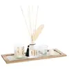 Image de Comptoir de la Bougie - Coffret Senteur 8 Pièces "Plume" 37cm Bois de Gaïac