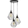 Image de Suspension x3 métal filaire Kaore