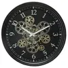Image de Horloge noire mécanisme animé Luxe