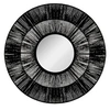Image de Créateur d'intérieur - Miroir Rond Motif Ethnique "Landy" 76cm Noir