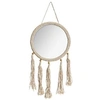 Image de Créateur d'intérieur - Miroir Mural Rond à Franges "Eté" 62cm Beige