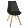 Image de Chaise salle manger Baya noir