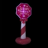 Image de Pancarte père Noël 152 cm gonflable électrique lumineux