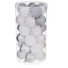 Image de Féérie Lights & Christmas - Kit Décoration pour sapin de Noël - 30 Pièces - Argent et blanc - La maison des couleurs
