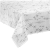 Image de Féérie Lights & Christmas - Nappe étoiles de Noël Caneva - L. 140 x l. 360 cm - Blanc et argent - La maison des couleurs