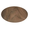 Image de - Assiette plate design bois Mood - Diam. 26 cm - Marron - Natural Mood