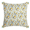 Image de Atmosphera Créateur d'intérieur - Housse de Coussin Imprimé "Razzo" 40x40cm Ocre