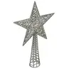 Image de Fééric Lights and Christmas - Cimier Déco avec Paillettes "Etoile" 38cm Argent