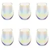 Image de Fééric Lights and Christmas - Lot de 6 Gobelets en Verre "Fantasy" 54cl Transparent