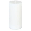Image de Comptoir des bougies - Bougie décorative ronde Rustic - Diam. 7 cm - Blanc