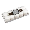 Image de Comptoir de la Bougie - Lot de 10 Bougies "Votives" 3,8cm Blanc