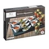 Image de Service Aperitif Ardoise 17 Pieces Coupelles Verres Vaisselle