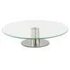 Image de - Plateau Tournant Verre "Glass" 30cm Transparent