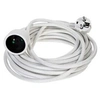 Image de Rallonge électrique "terre" 10m blanc